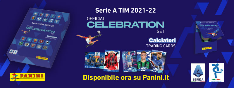 Celebration Set Serie A TIM Stagione 2021-22 Calciatori Panini